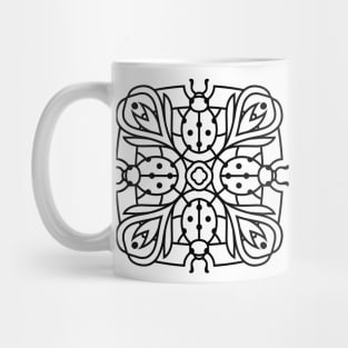 Inspirational MANDALA T-SHIRT MANDALA 105 Mug